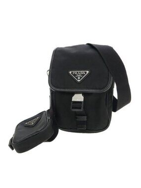 Prada Re-Nylon Shoulder Bag Black